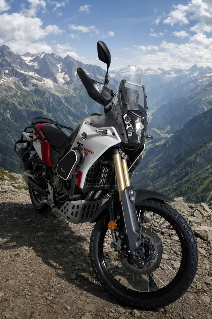 Yamaha Tenere 700, hegyvidék túra környezetben